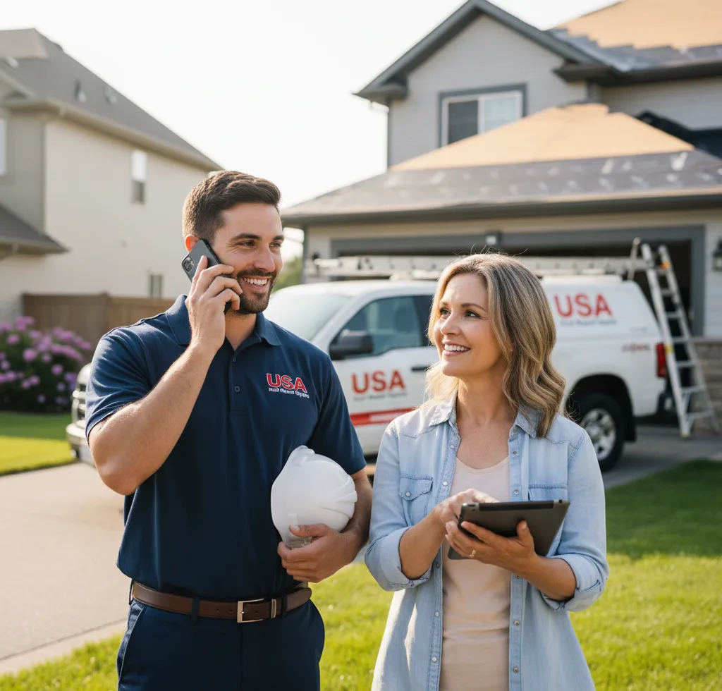 USA Roof Repair Experts customer support in Southgate